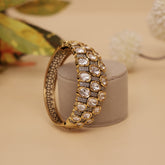 Polki Kundan Openable Single Kada