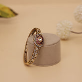 Polki Kundan Openable Single Kada