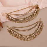 Antique Gold Ear chain - Matil