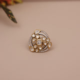 Kundan Finger Ring