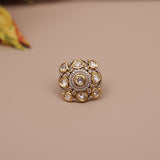 Kundan Finger Ring