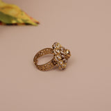 Kundan Finger Ring