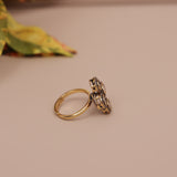 Kundan Finger Ring