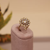 Kundan Finger Ring