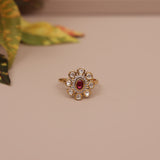 Kundan Finger Ring