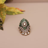 Kundan Finger Ring