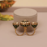 Kundan Epoxy Finger Ring