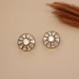 Premium Polki Kundan Studs Earring