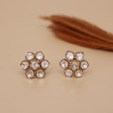 Premium Polki Kundan Studs Earring