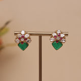 Premium Polki Kundan Studs Earring