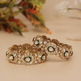 premium Moissanite Kundan Bangle