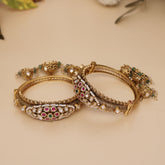Antique Swarovski Jhumka Latkan Bangle