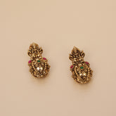 Antique Gold Kundan Earring