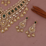 Antique Kundan Necklace Set