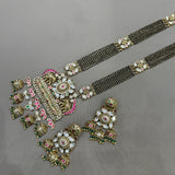 Antique Kundan 36 Inch Long Mangalsutra Set