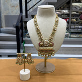 Antique Swarovski Long Necklace Set