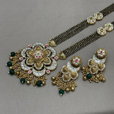 Antique Kundan Mangalsutra Set