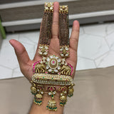 Antique Kundan 36 Inch Long Mangalsutra Set