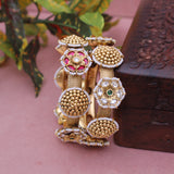 Antique Gokhru Kundan Bangle