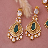 Premium Polki Kundan Necklace Set