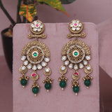 Antique Chandan Patta Necklace set