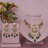 Antique Chandan Patta Necklace set