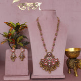 Antique Heritage Lariat Necklace Set