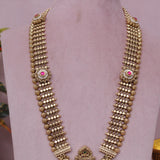 Antique Gold Swarovski Necklace Set