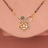 Short Daily wear Kundan Mangalsutra 18 Inch