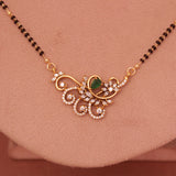 Short Daily wear Kundan Mangalsutra 18 Inch
