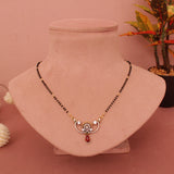 Short Daily wear Kundan Mangalsutra 18 Inch