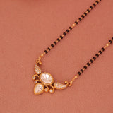 Short Daily wear Kundan Mangalsutra 18 Inch