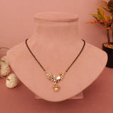 Short Daily wear Kundan Mangalsutra 18 Inch