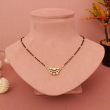 Short Daily wear Kundan Mangalsutra 18 Inch