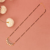 Short Daily wear Kundan Mangalsutra 18 Inch