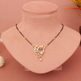 Short Daily wear Kundan Mangalsutra 18 Inch