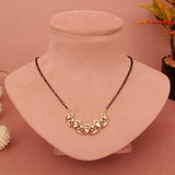 Short Daily wear Kundan Mangalsutra 18 Inch