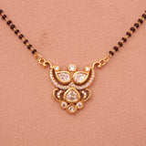 Short Daily wear Kundan Mangalsutra 18 Inch