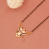 Short Daily wear Kundan Mangalsutra 18 Inch