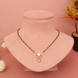Short Daily wear Kundan Mangalsutra 18 Inch