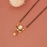 Short Daily wear Kundan Mangalsutra 18 Inch