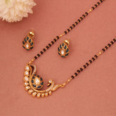 Short Daily wear Kundan Mangalsutra 18 Inch