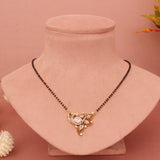 Short Daily wear Kundan Mangalsutra 18 Inch