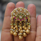 Antique Gold Heritage Swarovski Finger Ring