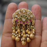Antique Gold Heritage Swarovski Finger Ring