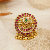 Antique Gold Heritage Swarovski Finger Ring