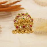 Antique Gold Heritage Swarovski Finger Ring