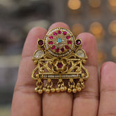 Antique Gold Heritage Swarovski Finger Ring