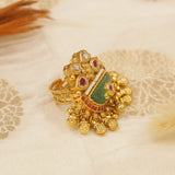 Antique Gold Heritage Finger Ring