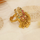 Antique Gold Heritage Finger Ring